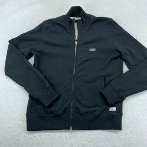 Audi Women's Black Zip-Up Top